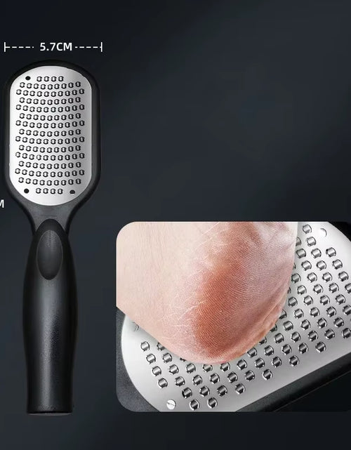 Load image into Gallery viewer, SilkyStep Pro – Double-Sided Stainless Steel Foot File for Callus & Dead Skin Removal