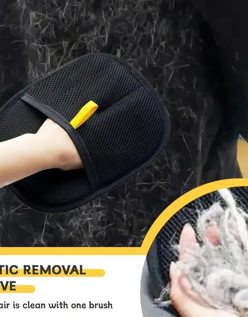 Load image into Gallery viewer, FurGone Duo Gloves – Double-Sided Electrostatic Pet Hair Removal & Grooming Gloves