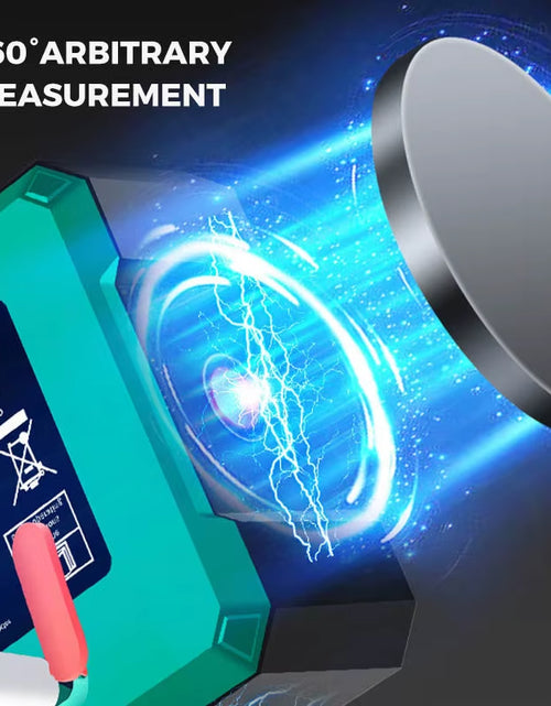 Load image into Gallery viewer, AngleMaster 360° Digital Protractor – Magnetic Laser Angle Finder with LCD Display & Inclinometer