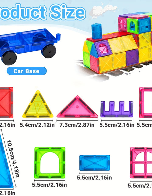 Load image into Gallery viewer, [Magnetic Building Blocks] Magnetic Building Blocks, Designer Building Sets, Gift Toys, Educational Magnetic Toys, Creative Learning Gifts, Birthday And Halloween Gifts, Random Colors
