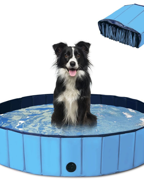 Load image into Gallery viewer, Foldable Pet Swimming Pool with Rotatable Drain Valve
