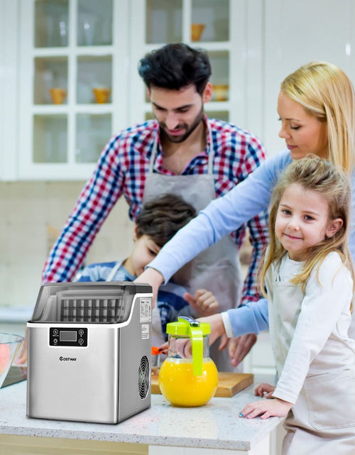 Load image into Gallery viewer, 3.2L 20KG Countertop Ice Maker Commercial Electric Ice Making Machine
