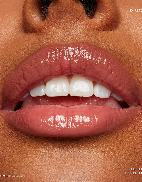 Load image into Gallery viewer, Butter Gloss, Non-Sticky Lip Gloss - Bit of Honey (Peach Nude)
