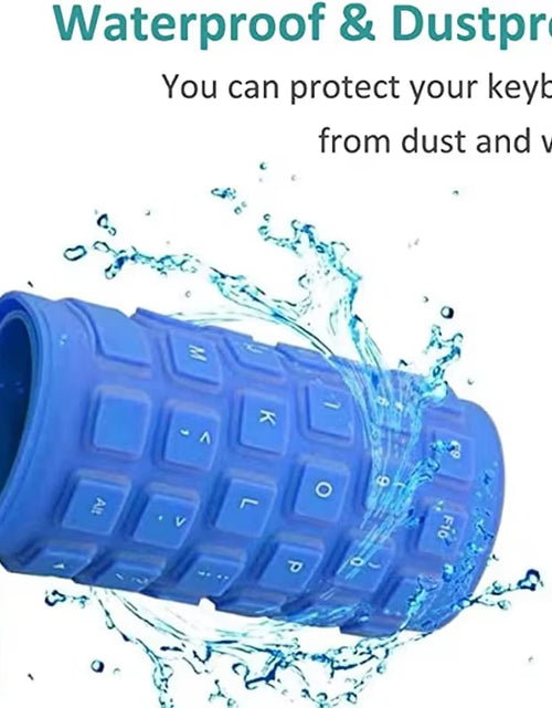 Load image into Gallery viewer, Silicone Mute Soft Keyboard 85-Key Computer Keyboard USB Wired Keyboard Portable Mini Laptop Pc Folding Waterproof Keyboard
