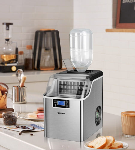 3.2L 20KG Countertop Ice Maker Commercial Electric Ice Making Machine