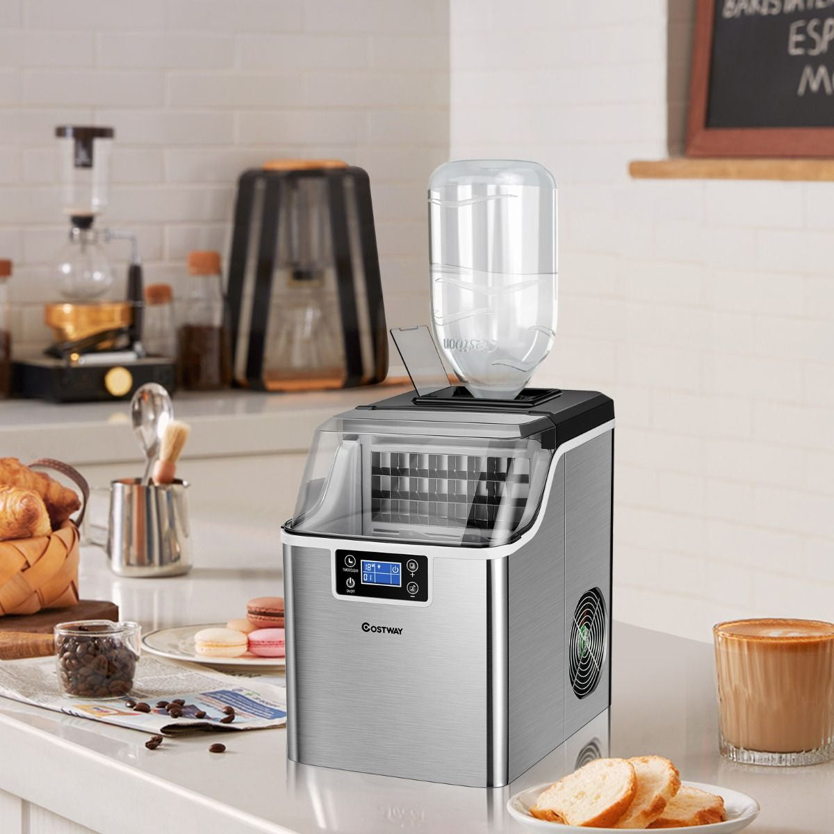 3.2L 20KG Countertop Ice Maker Commercial Electric Ice Making Machine