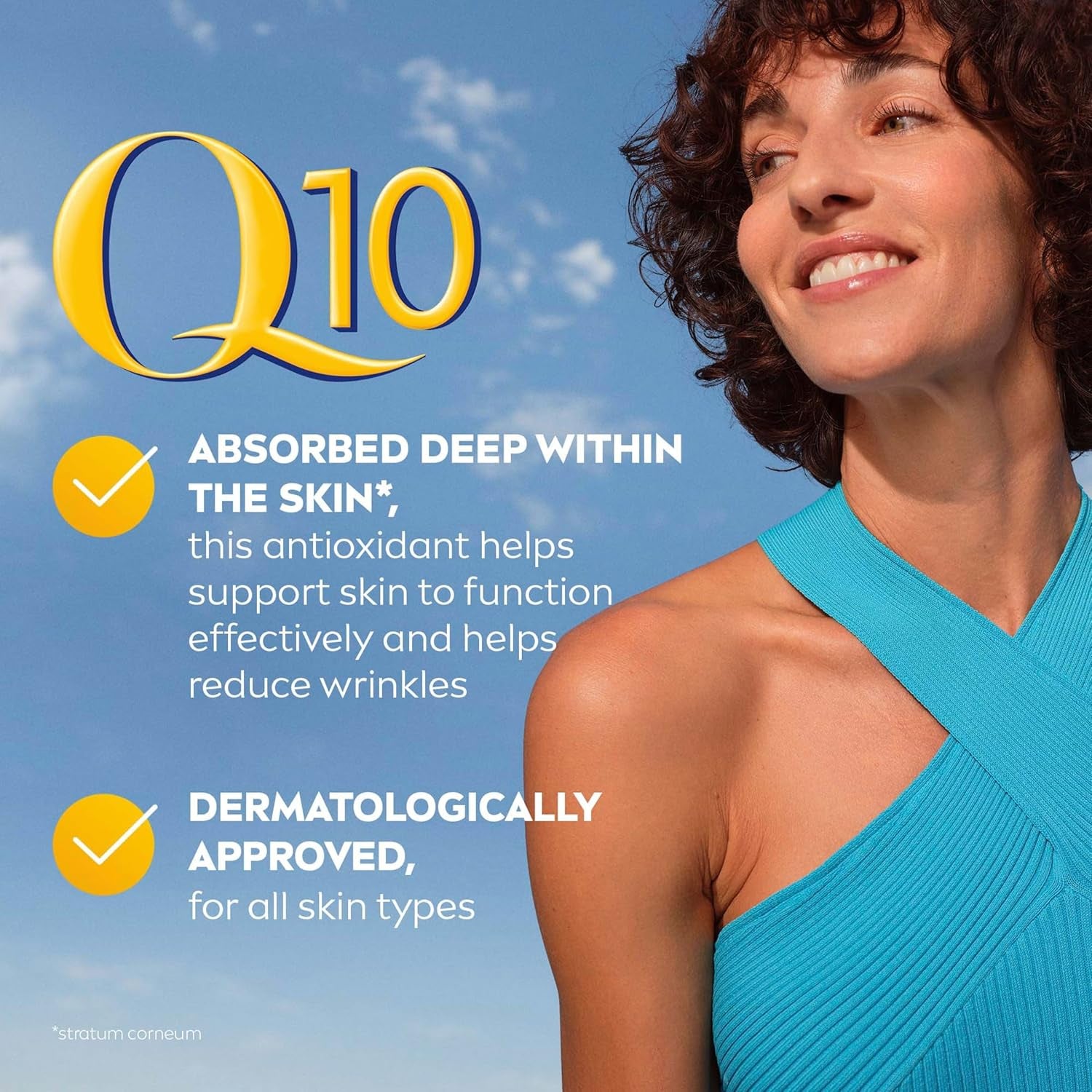 Q10 Anti-Wrinkle Nourishing Day Cream SPF 15 50Ml | Anti-Ageing Face Moisturiser | with Q10 & Argan Oil | Lasting 24-Hour Nourishment | Firms Skin | Reduces Signs of Aging
