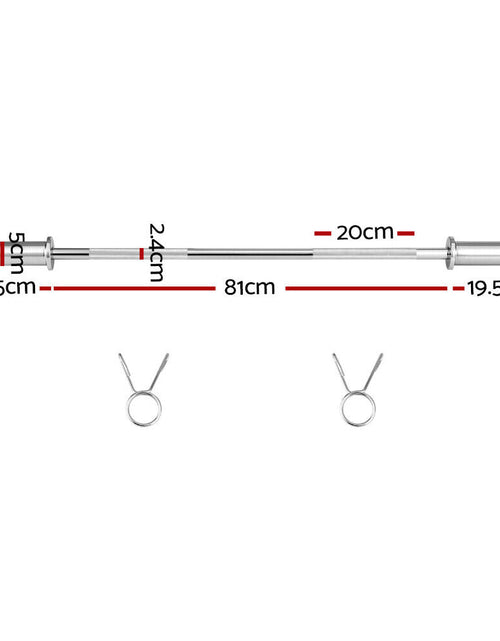 Load image into Gallery viewer, Everfit Barbell Bar Weights Lifting Dumbbells Olympic Training Bar Gym Fitness
