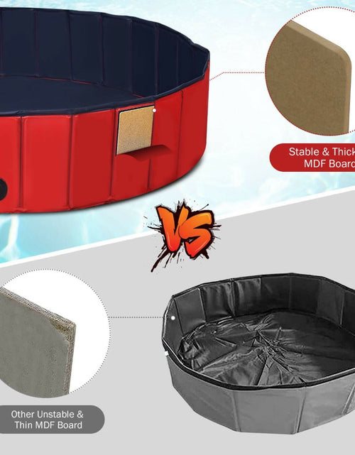 Load image into Gallery viewer, Foldable Pet Swimming Pool with Rotatable Drain Valve
