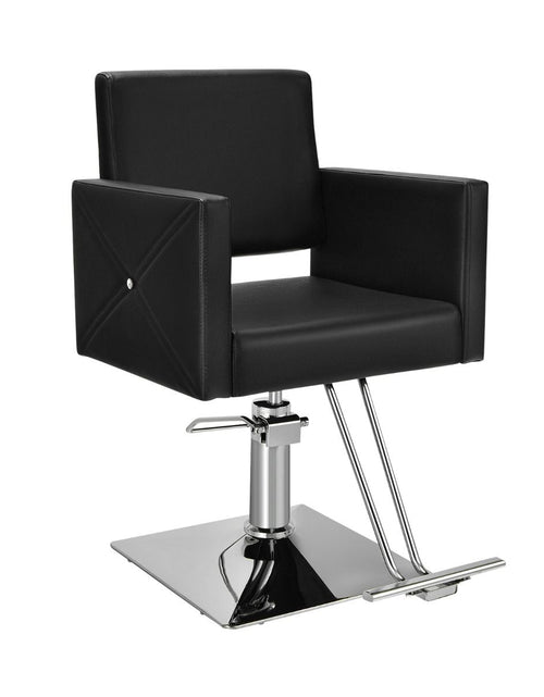 Load image into Gallery viewer, 360° Swivel Barber Chair with Adjustable Height for Hair Salon
