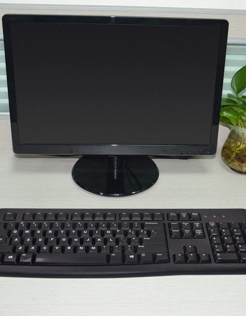 Load image into Gallery viewer, [2 Pack] Universal English Keyboard Stickers, Replacement English Keyboard Stickers with Black Background and White Lettering, Each Unit: 0.43&quot; X 0.51&quot; -Matte
