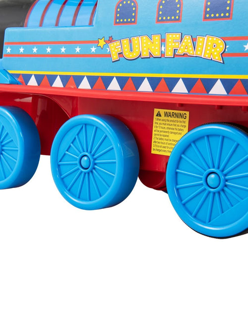 Load image into Gallery viewer, 6V Electric Kids Ride on Train Toy with Track &amp; 6 Wheels
