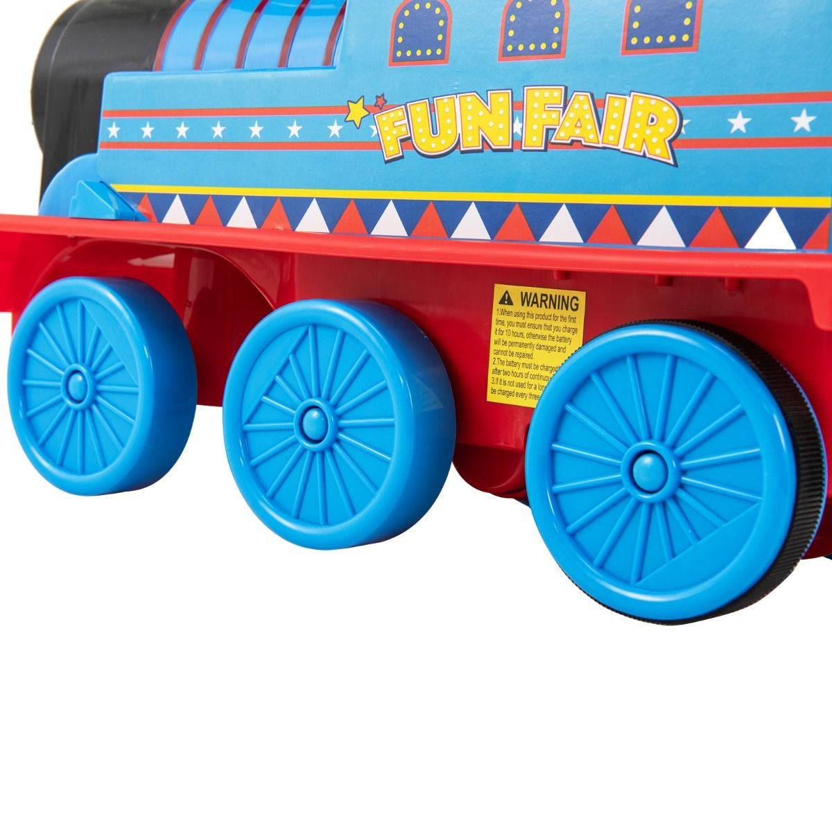 6V Electric Kids Ride on Train Toy with Track & 6 Wheels