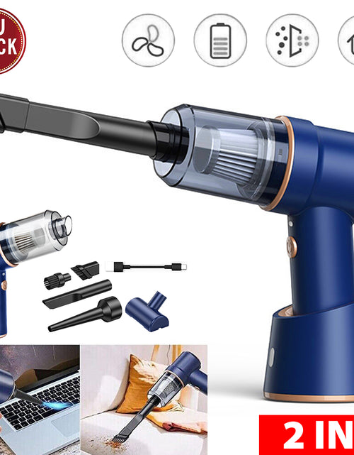 Load image into Gallery viewer, 95000PA Handheld Cordless Vacuum Cleaner Home &amp; Car Dust Blower Mini Air Duster
