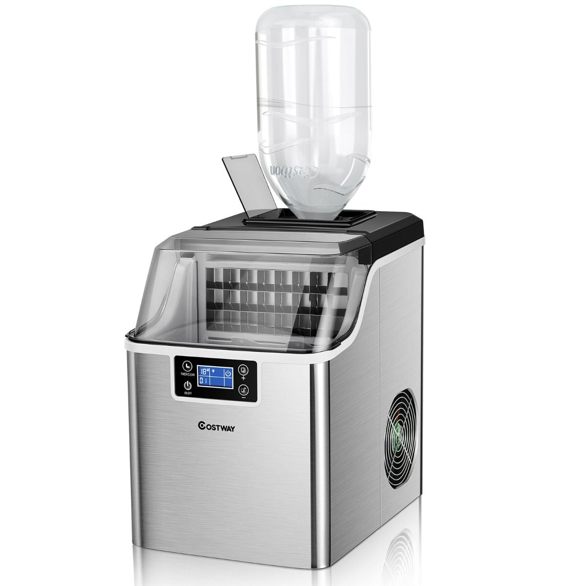 3.2L 20KG Countertop Ice Maker Commercial Electric Ice Making Machine