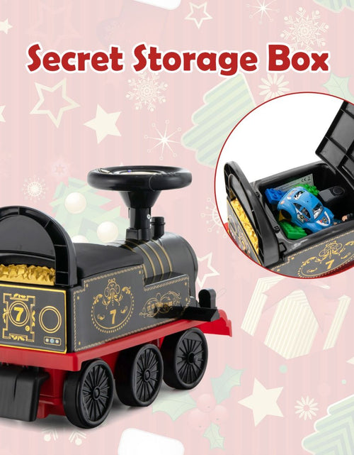 Load image into Gallery viewer, 6V Electric Kids Ride on Train Toy with Track &amp; 6 Wheels
