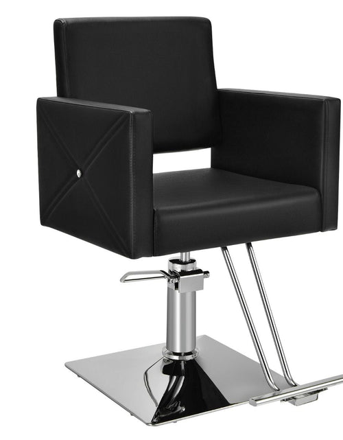 Load image into Gallery viewer, 360° Swivel Barber Chair with Adjustable Height for Hair Salon

