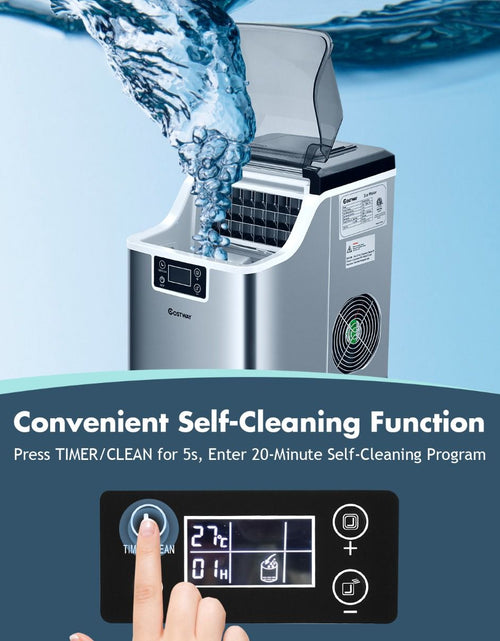 Load image into Gallery viewer, 3.2L 20KG Countertop Ice Maker Commercial Electric Ice Making Machine

