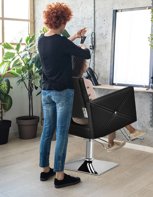 Load image into Gallery viewer, 360° Swivel Barber Chair with Adjustable Height for Hair Salon
