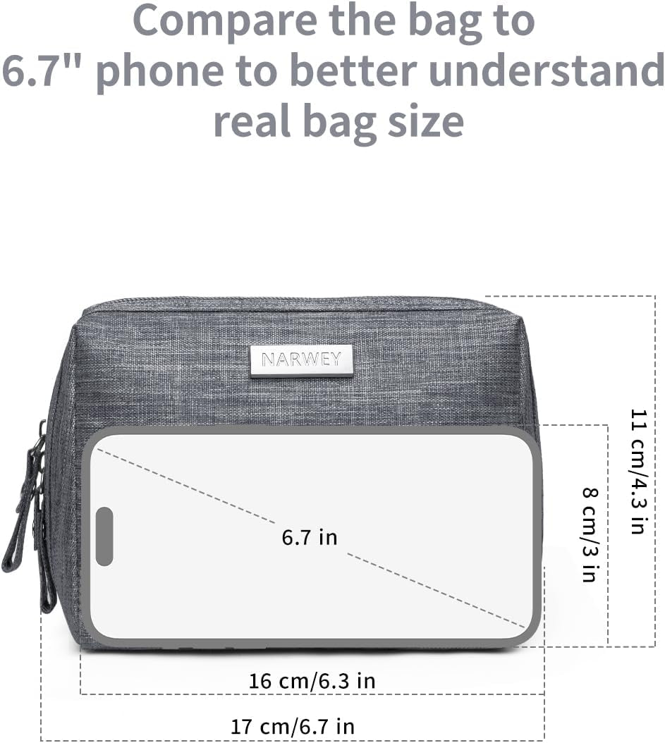 Small Makeup Bag for Purse Travel Makeup Pouch Mini Cosmetic Bag for Women Girls