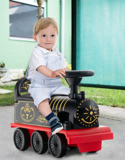 Load image into Gallery viewer, 6V Electric Kids Ride on Train Toy with Track &amp; 6 Wheels
