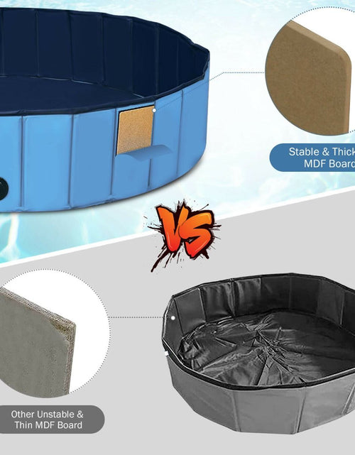 Load image into Gallery viewer, Foldable Pet Swimming Pool with Rotatable Drain Valve
