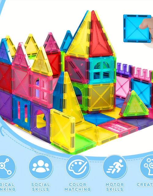 Load image into Gallery viewer, [Magnetic Building Blocks] Magnetic Building Blocks, Designer Building Sets, Gift Toys, Educational Magnetic Toys, Creative Learning Gifts, Birthday And Halloween Gifts, Random Colors
