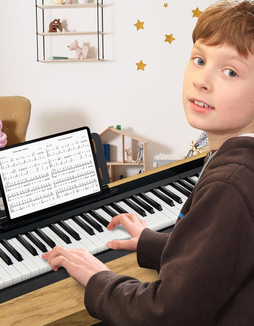 Load image into Gallery viewer, Electric Lighted Piano Keyboard with Sustain Pedal
