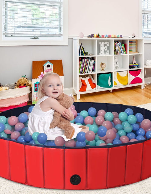 Load image into Gallery viewer, Foldable Pet Swimming Pool with Rotatable Drain Valve
