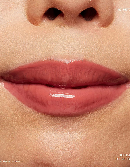 Load image into Gallery viewer, Butter Gloss, Non-Sticky Lip Gloss - Bit of Honey (Peach Nude)
