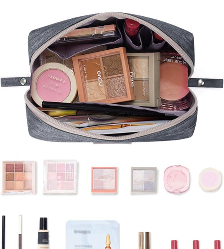 Small Makeup Bag for Purse Travel Makeup Pouch Mini Cosmetic Bag for Women Girls