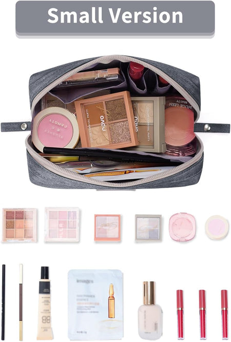 Small Makeup Bag for Purse Travel Makeup Pouch Mini Cosmetic Bag for Women Girls